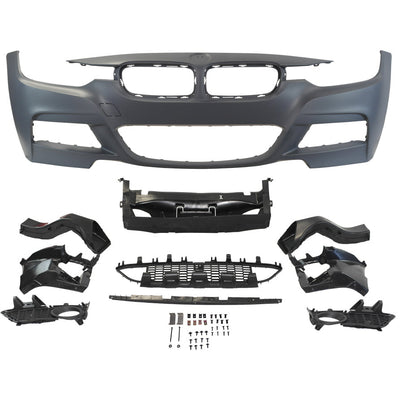 2012-2018 BMW F30 M-Sport Style Front Bumper W/ Fog Lamps
