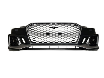 2017-2019 B9 Audi A4, RS4 Style Front Bumper W/ Grille