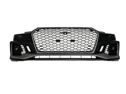 2017-2019 B9 Audi A4, RS4 Style Front Bumper W/ Grille