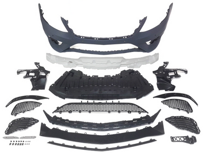 2014-2017 Mercedes Benz S Class W222 S63 AMG Style Front Bumper