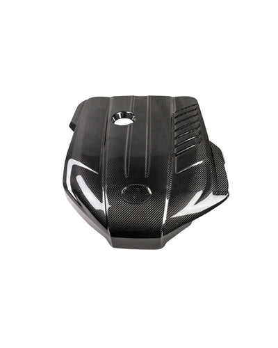 Prepreg Dry Carbon Fiber Engine Cover – Toyota Supra A90 / A91 MK5