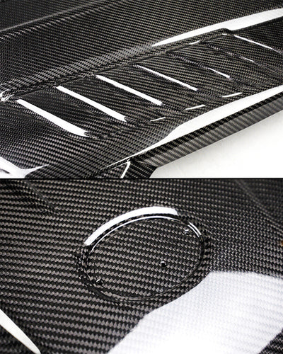 Prepreg Dry Carbon Fiber Engine Cover – Toyota Supra A90 / A91 MK5