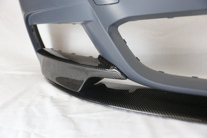 2012-2018 BMW F30 M-TECH Style Bumper + Carbon Front Lip