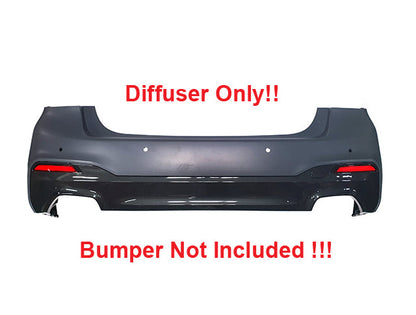 2017-2020 BMW G30 PRE-LCI MTECH MSPORT Style Rear Diffuser Only