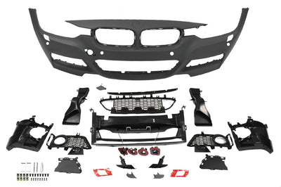 2012-2018 BMW F30 M-Sport Style Front Bumper W/ Fog Lamps