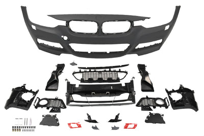 2012-2018 BMW F30 M-Sport Style Front Bumper W/ Fog Lamps