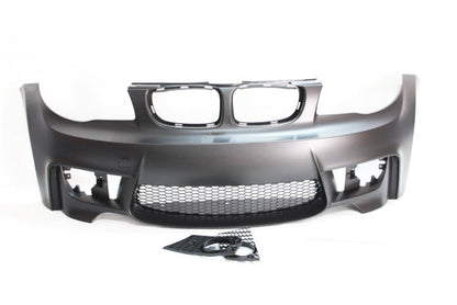 2008-2013 BMW 1 Series E82 M1/1M Style Front Bumper W/O PDC
