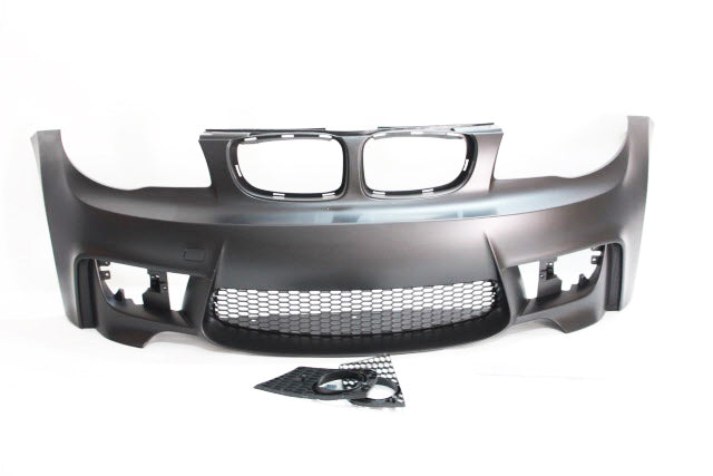 2008-2013 BMW 1 Series E82 M1/1M Style Front Bumper W/O PDC