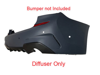 2019-2022 BMW PRE-LCI G20 M-Performance Style Rear Diffuser