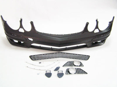 2007-2009 Mercedes Benz E Class W211 E63 Style Front Bumper W/O PDC W/ Fog Lamps