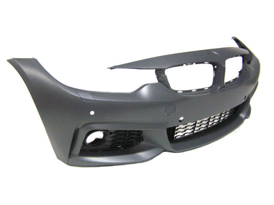 2013-2016 BMW F32 4-Series MTECH MSPORT Style Front Bumper Fog Type