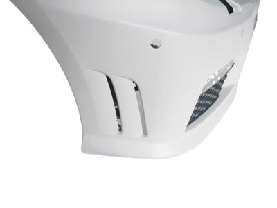 2010-2013 Mercedes Benz E Class W212 E63 AMG Style Front Bumper W/ LED DRL