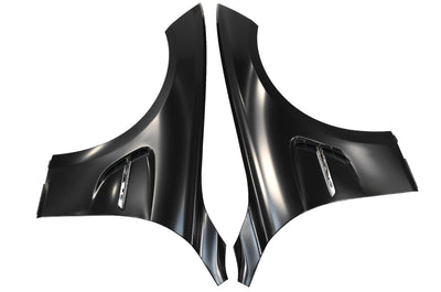 2012-2018 BMW F30 M3 Style Steel Fenders w/ Side Vent