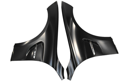 2012-2018 BMW F30 M3 Style Steel Fenders w/ Side Vent