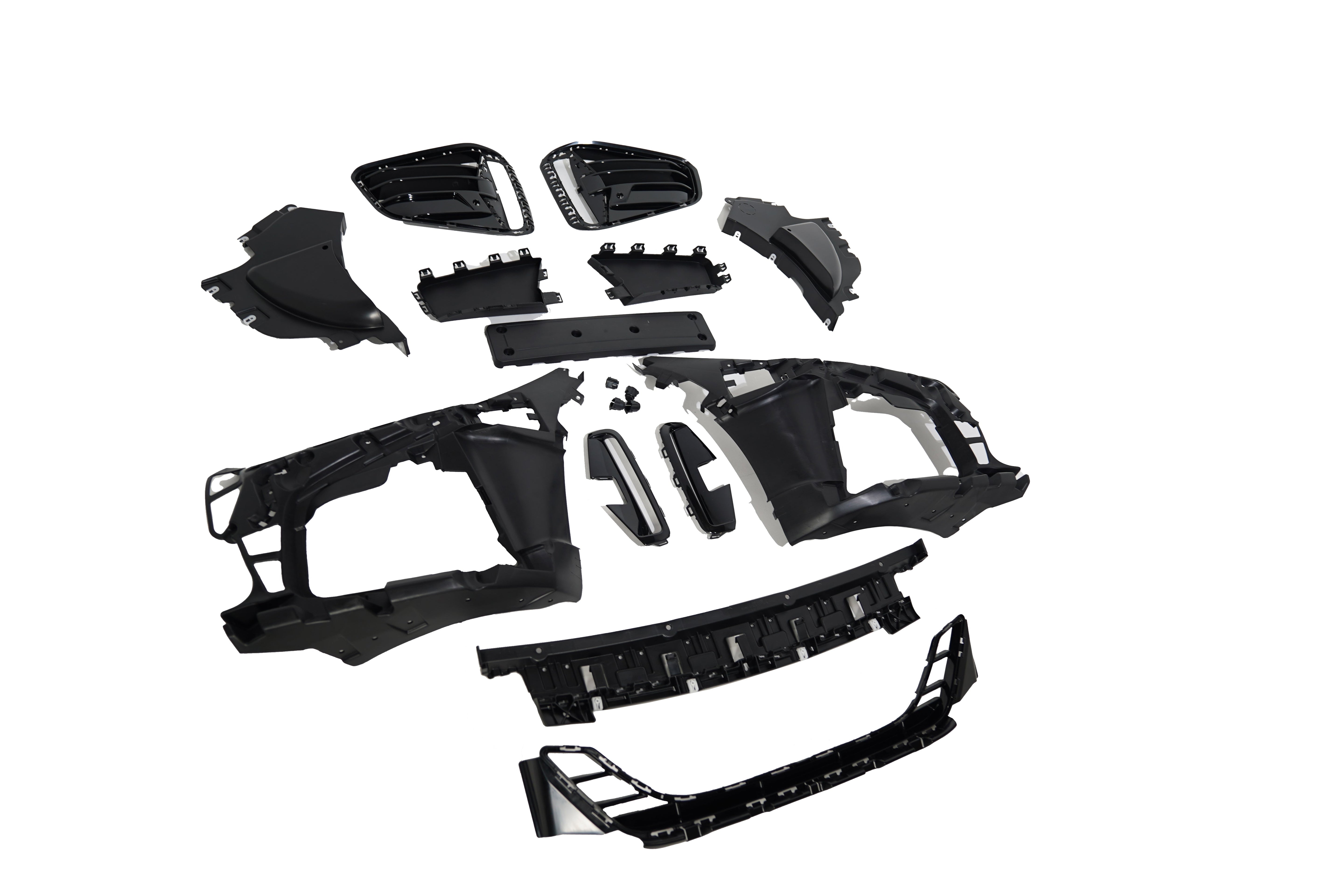2021-2025 BMW G22 4 Series, M-Sport / M440i Style Front Bumper