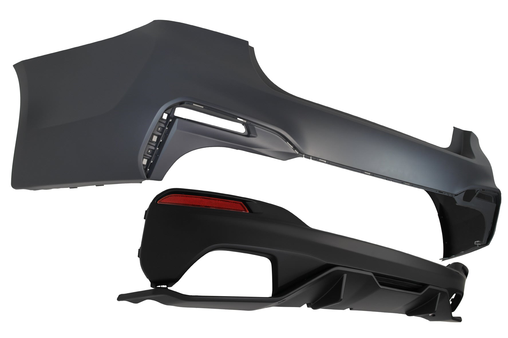 2017-2020 BMW G30 PRE-LCI M-Performance Style Rear Diffuser Only
