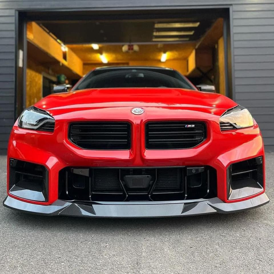 G87 M2 MH Style Carbon Fiber Front Lip