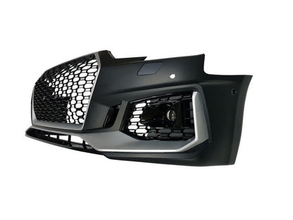 2017-2019 B9 Audi A4, RS4 Style Front Bumper W/ Grille