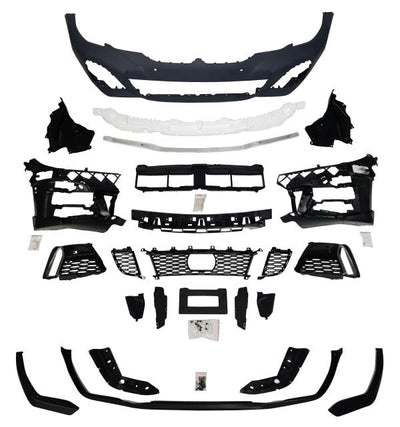2019-2022 PRE-LCI  BMW G20 M-Performance Style Front Bumper W/ 4PDC holes