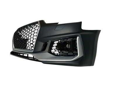 2017-2019 B9 Audi A4, RS4 Style Front Bumper W/ Grille