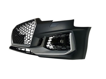 2017-2019 B9 Audi A4, RS4 Style Front Bumper W/ Grille
