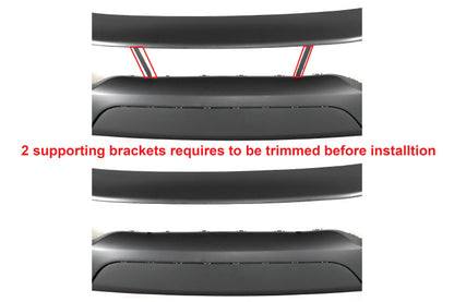 2015-2023 Dodge Charger SRT-8 Hellcat Style Front Bumper w/ Air Cover