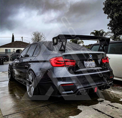 F80 M3 F82 M4 Carbon Fiber Kholen Style Diffuser with Brake light