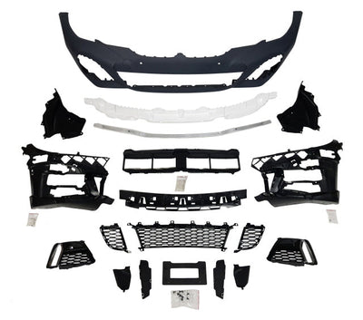 2019-2022 PRE-LCI  BMW G20 M-Performance Style Front Bumper W/ 4PDC holes