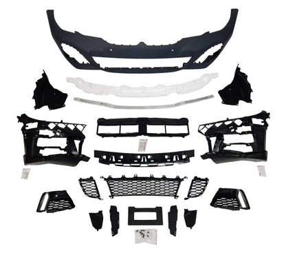 2019-2022 PRE-LCI BMW G20 M340i Style Front Bumper W/ 4PDC holes