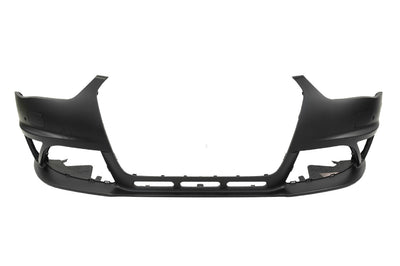 2013-2016 B8.5 Audi A4, RS4 Style Front Bumper W/ Chrome Grille