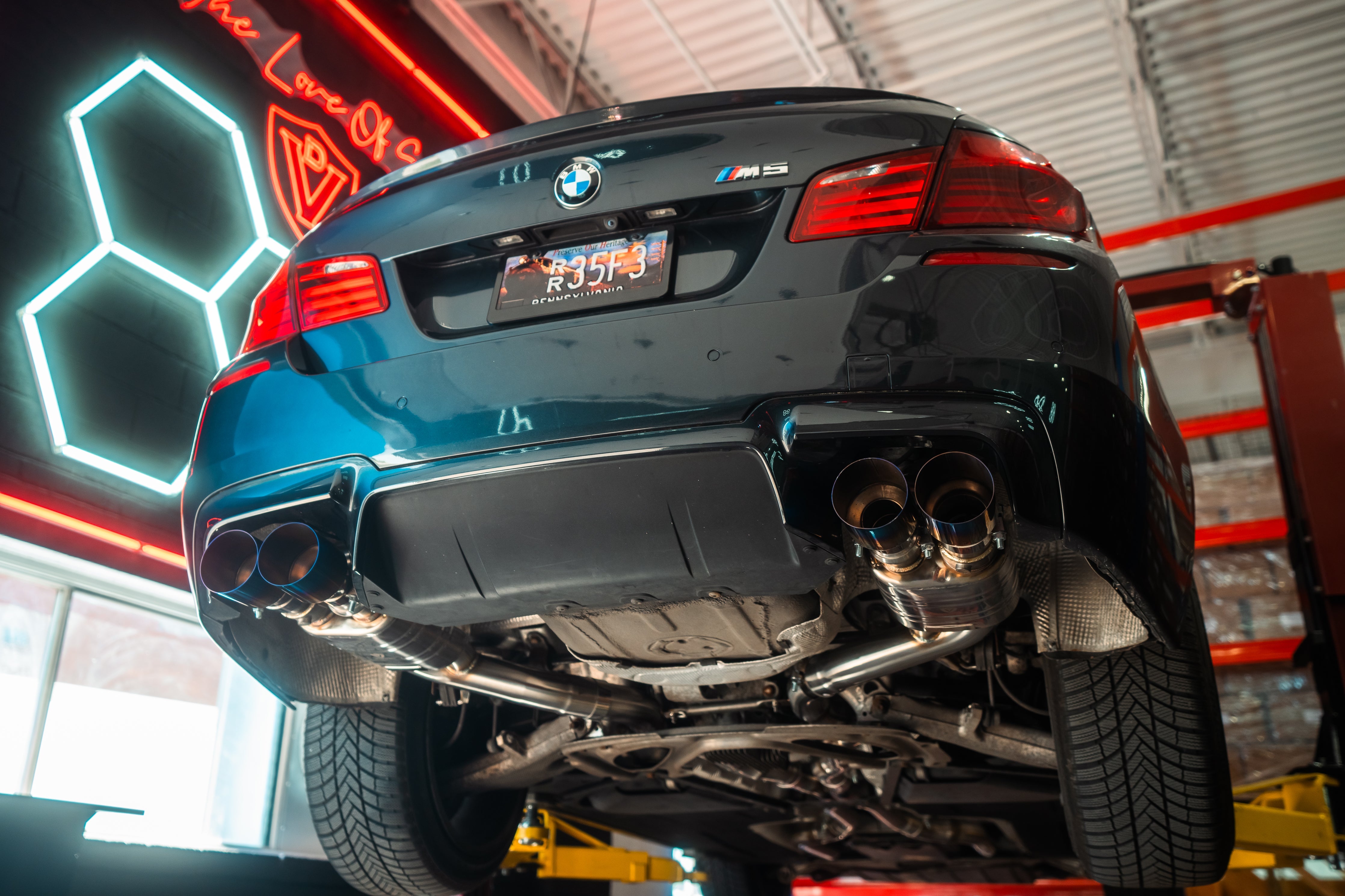 BMW F10 M5 / F06 M6 Valved Sport Exhaust System