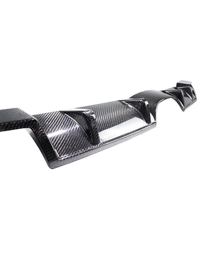 Carbon Fiber V Style Rear Diffuser – Toyota GR Supra