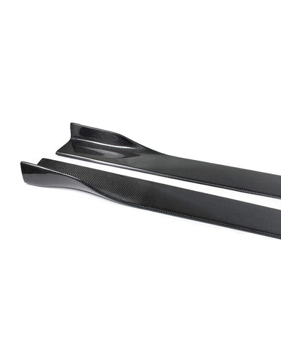 Carbon Fiber Winglet Side Skirts – Universal BMW Fitment