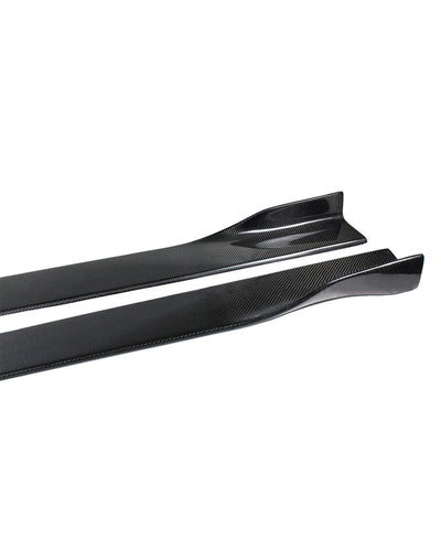 Carbon Fiber Winglet Side Skirts – Universal BMW Fitment
