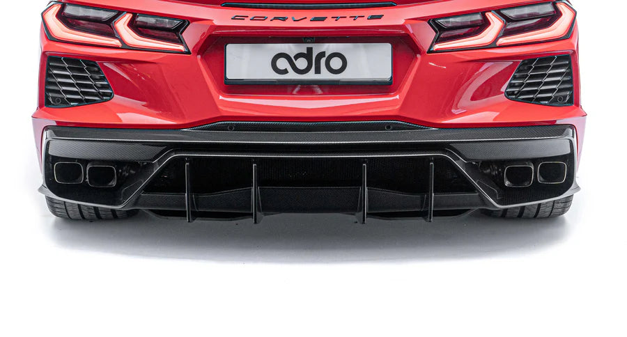 Corvette C8 Prepreg Carbon Fiber Rear Diffuser