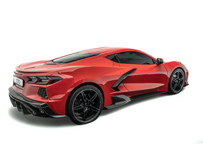 Corvette C8 Prepreg Carbon Fiber Side Skirts