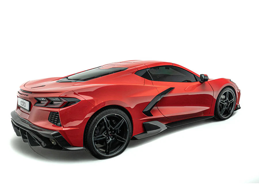 Corvette C8 Prepreg Carbon Fiber Side Skirts