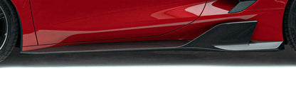 Corvette C8 Prepreg Carbon Fiber Side Skirts