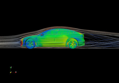 Tesla Model 3 Premium Prepreg Carbon Fiber Side Skirts