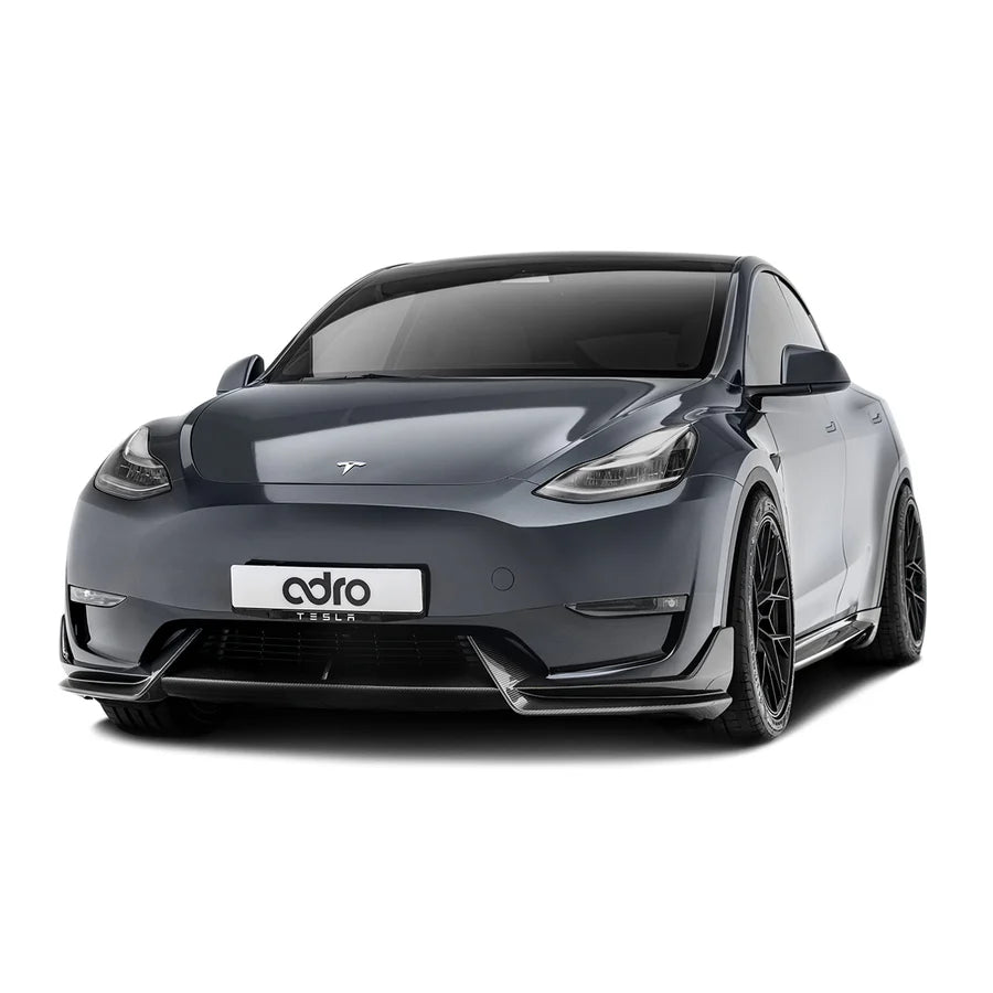 Tesla Model Y Premium Prepreg Carbon Fiber Front Lip