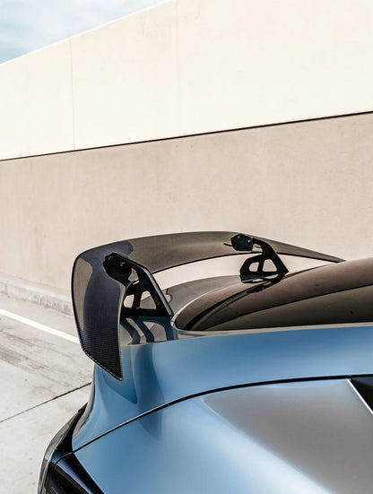 Tesla Model Y AT-S Carbon Fiber Swan Neck Wing