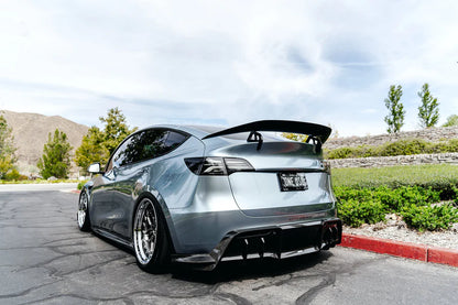 Tesla Model Y AT-S Carbon Fiber Swan Neck Wing