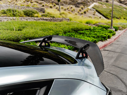 Tesla Model Y AT-S Carbon Fiber Swan Neck Wing