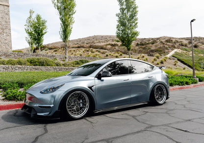 Tesla Model Y AT-S Carbon Fiber Swan Neck Wing