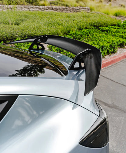 Tesla Model Y AT-S Carbon Fiber Swan Neck Wing