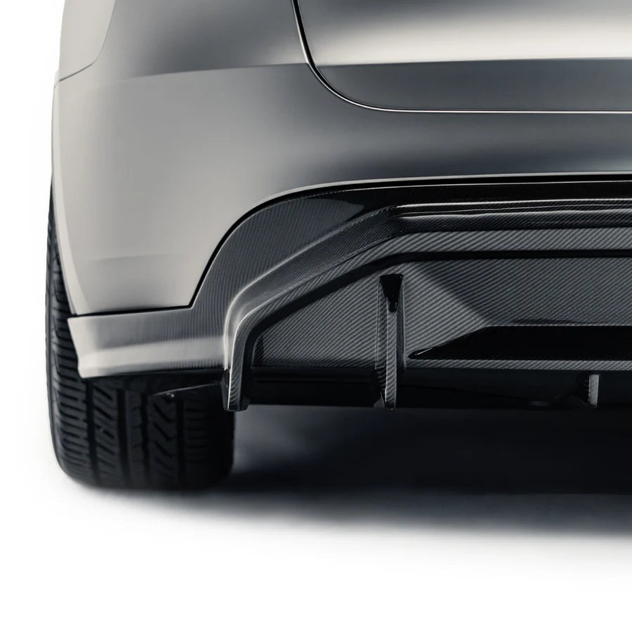 Tesla Model Y V2 Carbon Fiber Rear Diffuser