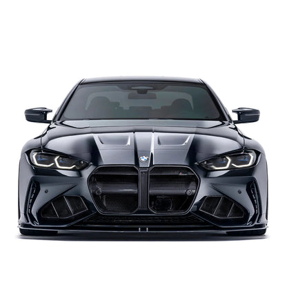 BMW G8X M3/M4 Front Bumper Carbon Fiber Grille & Duct Vent Set