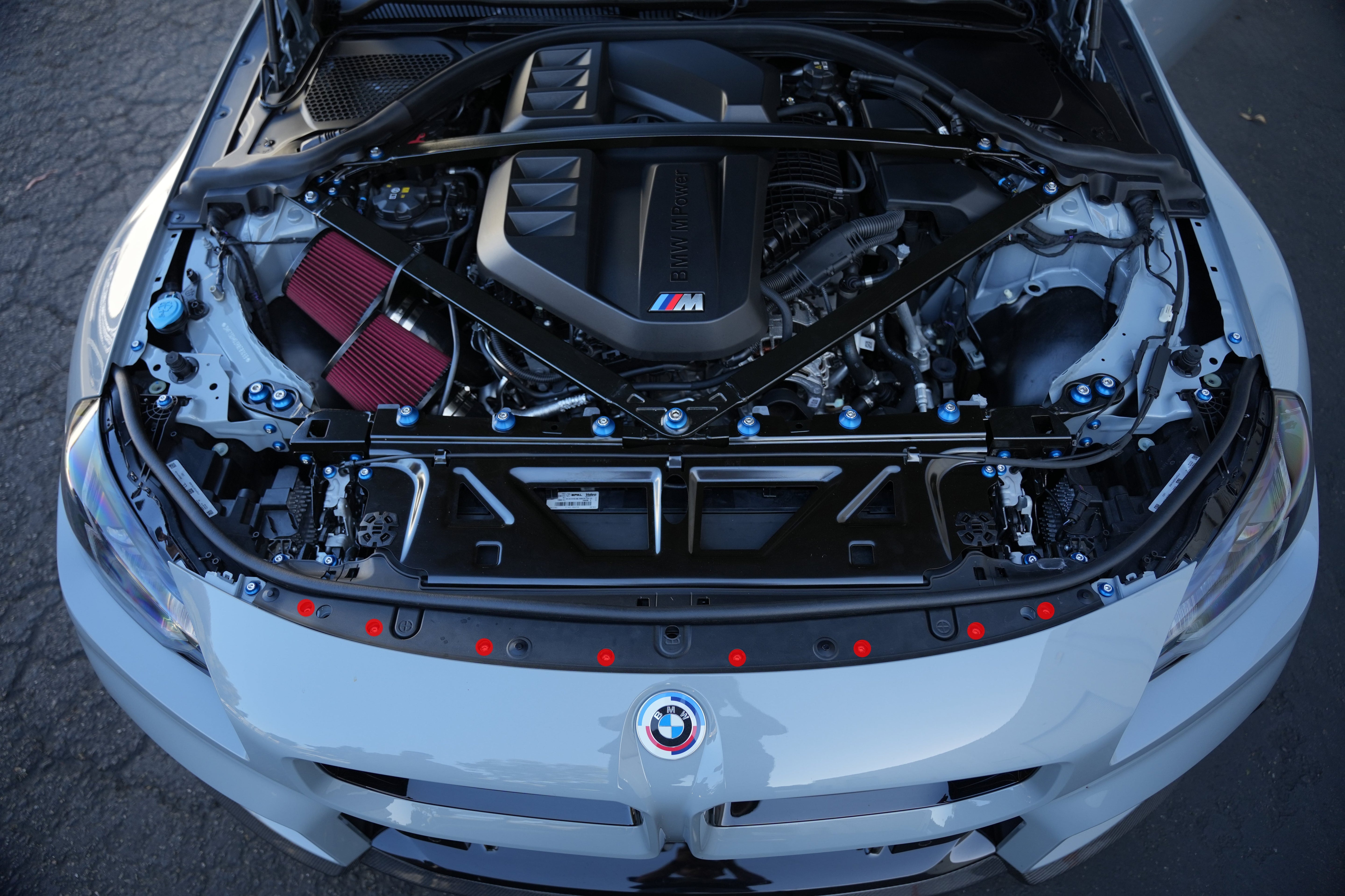 BMW G87 M2 Front Bumper Dress Up Hardware Kit