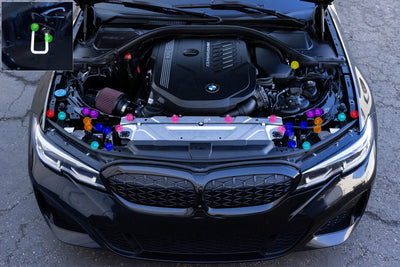 Titanium BMW 2/3 Series 2019+ Dress Up Hardware Kit (G20/G21/G28/G42)