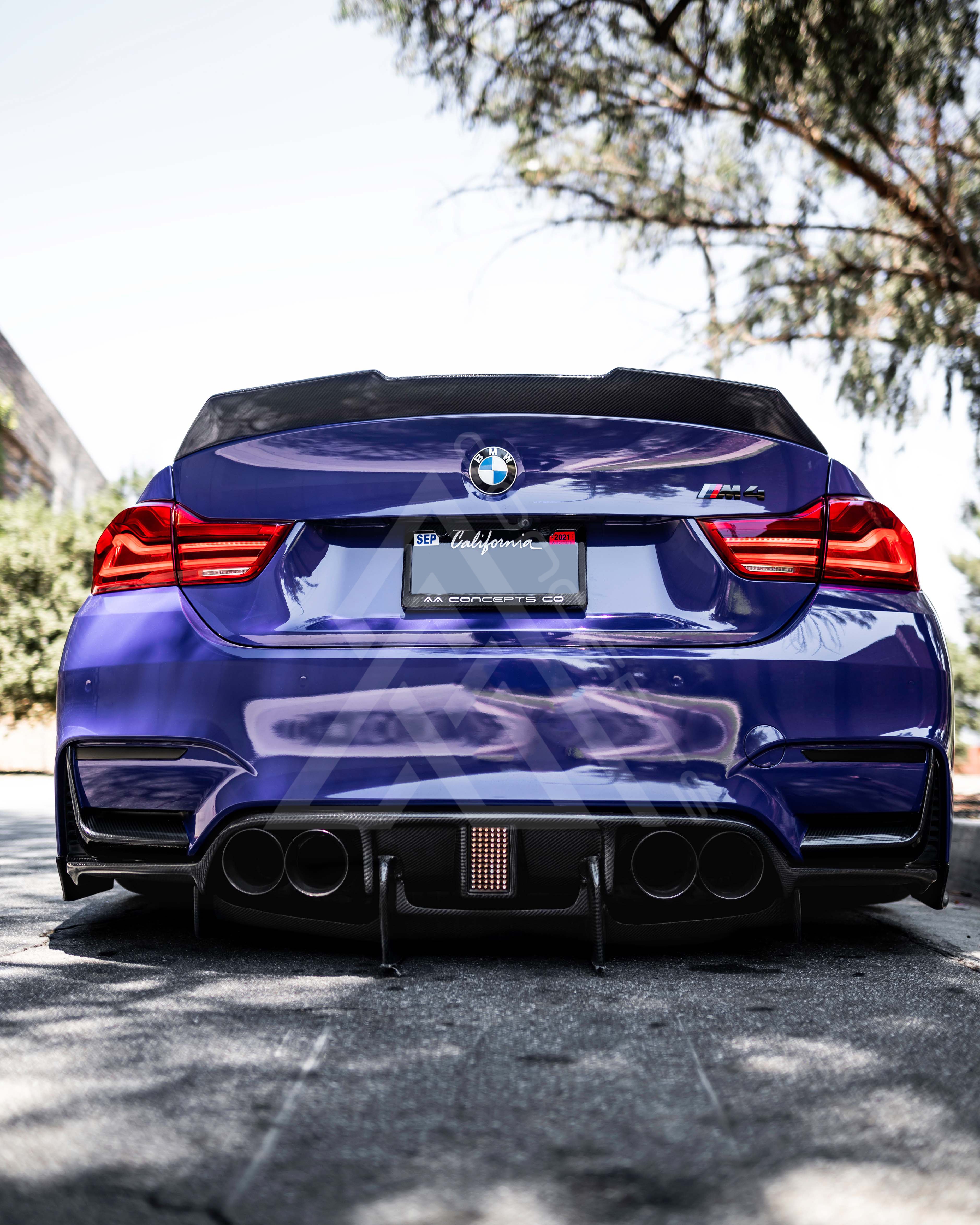 F82 M4 Carbon Fiber Duck Bill Trunk Lip